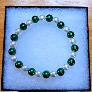 Spearmint Air Pearl Bracelet